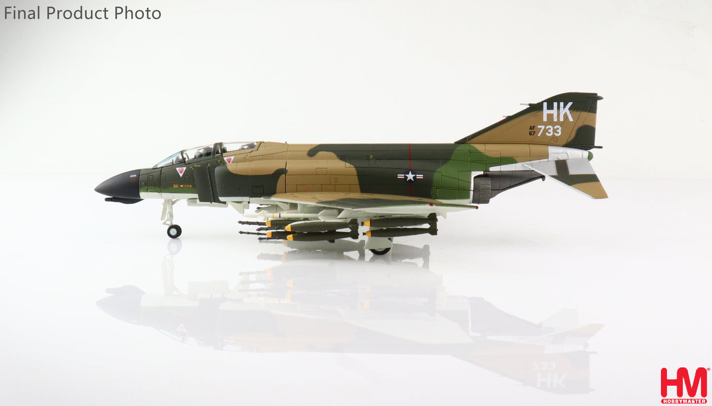 1/72 F-4D Phantom II, 66-7733, 480th TFS, USAF, Phu Cat AB, 1969 (with 12 x Mk.82 Bombs on Underwings)