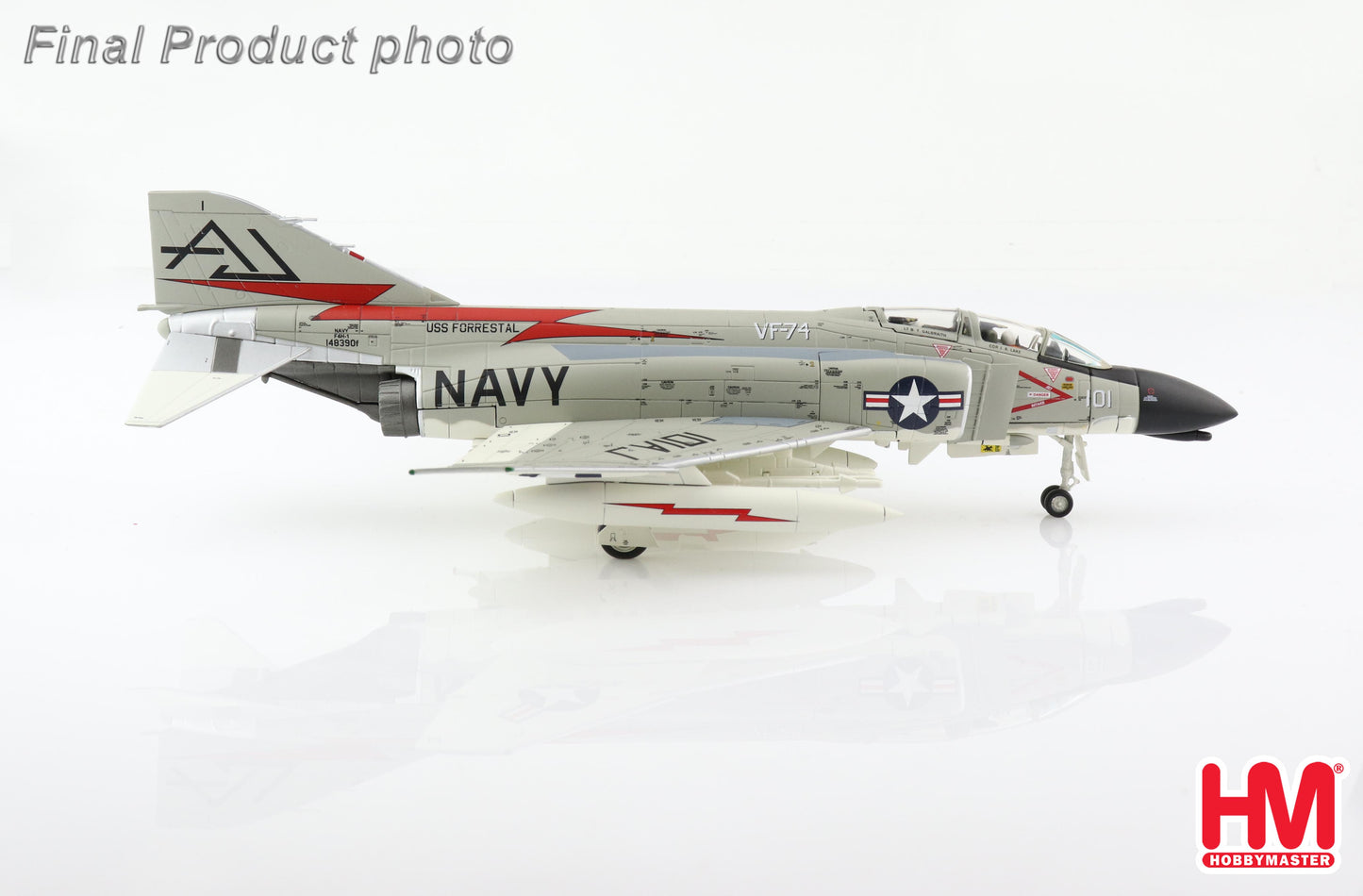 1/72 F-4H-1 (F-4B) Phantom II US Navy, 148381, VF-74 "Bedevilers", CVA-59 USS Forrestal, 1962