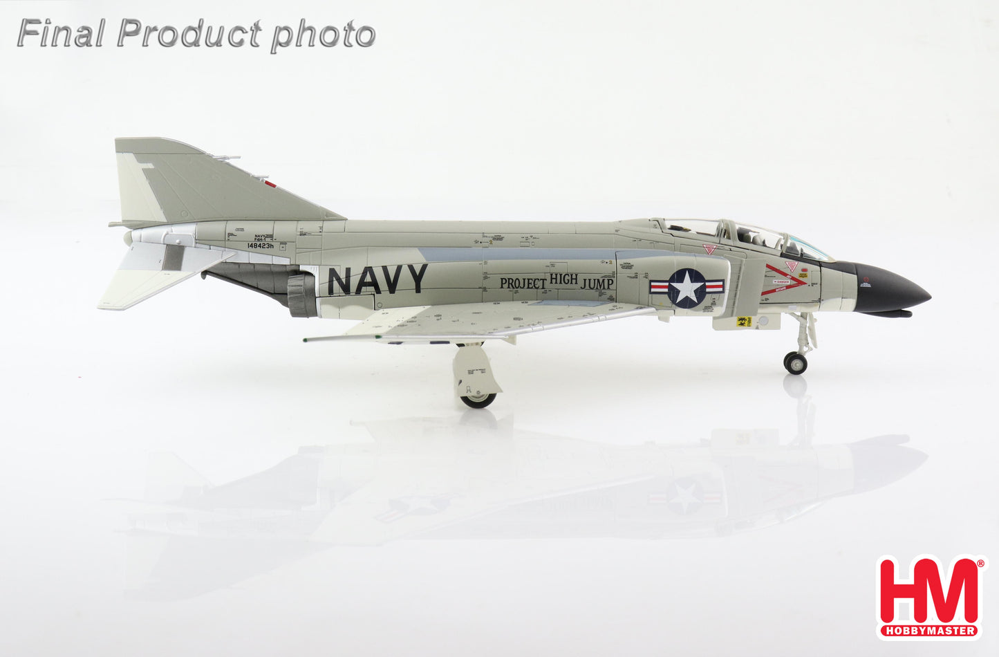 1/72 F-4H-1 Phantom II US Navy, "Project High Jump" 148423h, Test Pilot Commander John Watts Young, April 1962