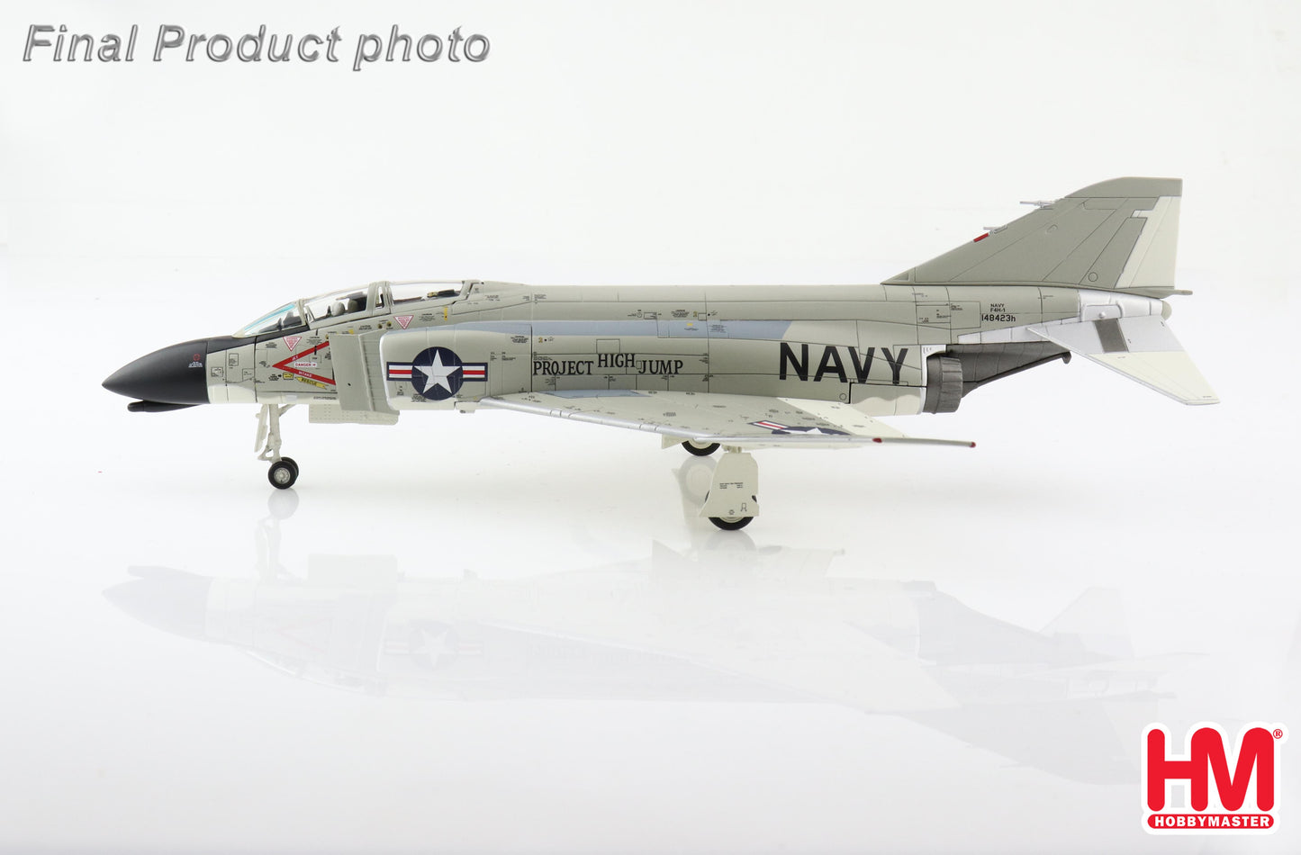 1/72 F-4H-1 Phantom II US Navy, "Project High Jump" 148423h, Test Pilot Commander John Watts Young, April 1962