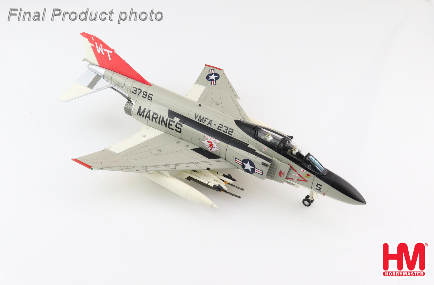 1/72 F-4J Phantom II 153796, VMFA-232 "Red Devils", US Marines, Japan 1977