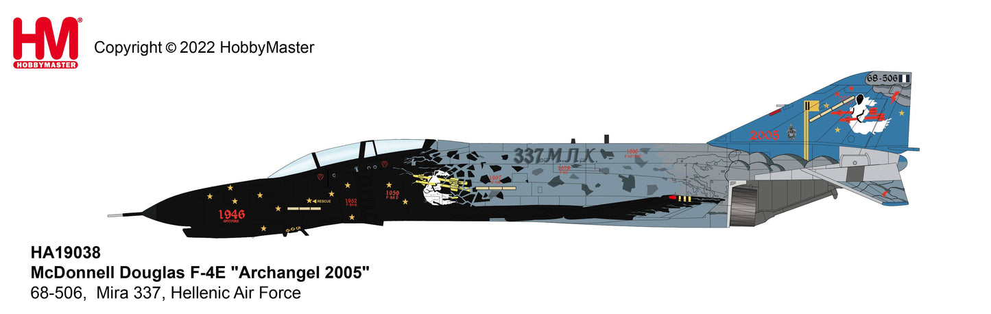 1/72 F-4E “Archangel 2005� 68-506, Mira 337, Hellenic Air Force