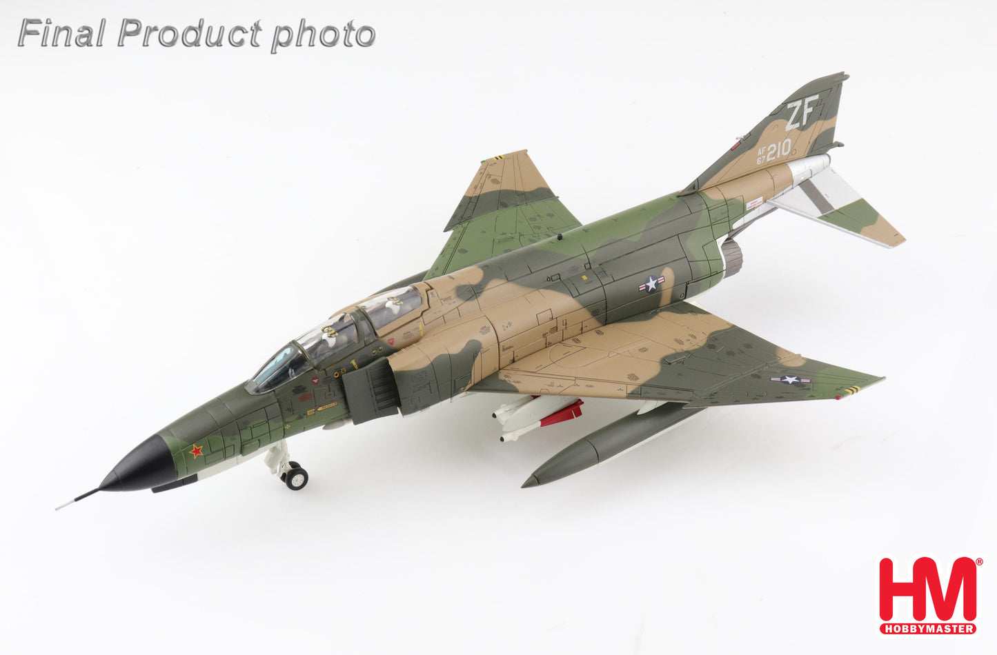 1/72 F-4E Phantom II 67-0210 58th TFS Udorn RTAB June1972 (with AIM-4 Falcon Missiles)