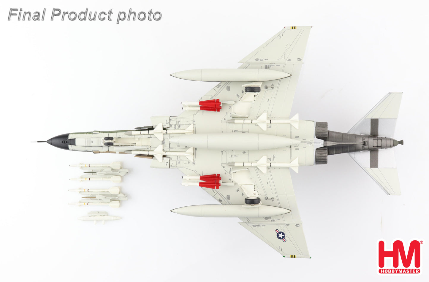 1/72 F-4E Phantom II 67-0210 58th TFS Udorn RTAB June1972 (with AIM-4 Falcon Missiles)