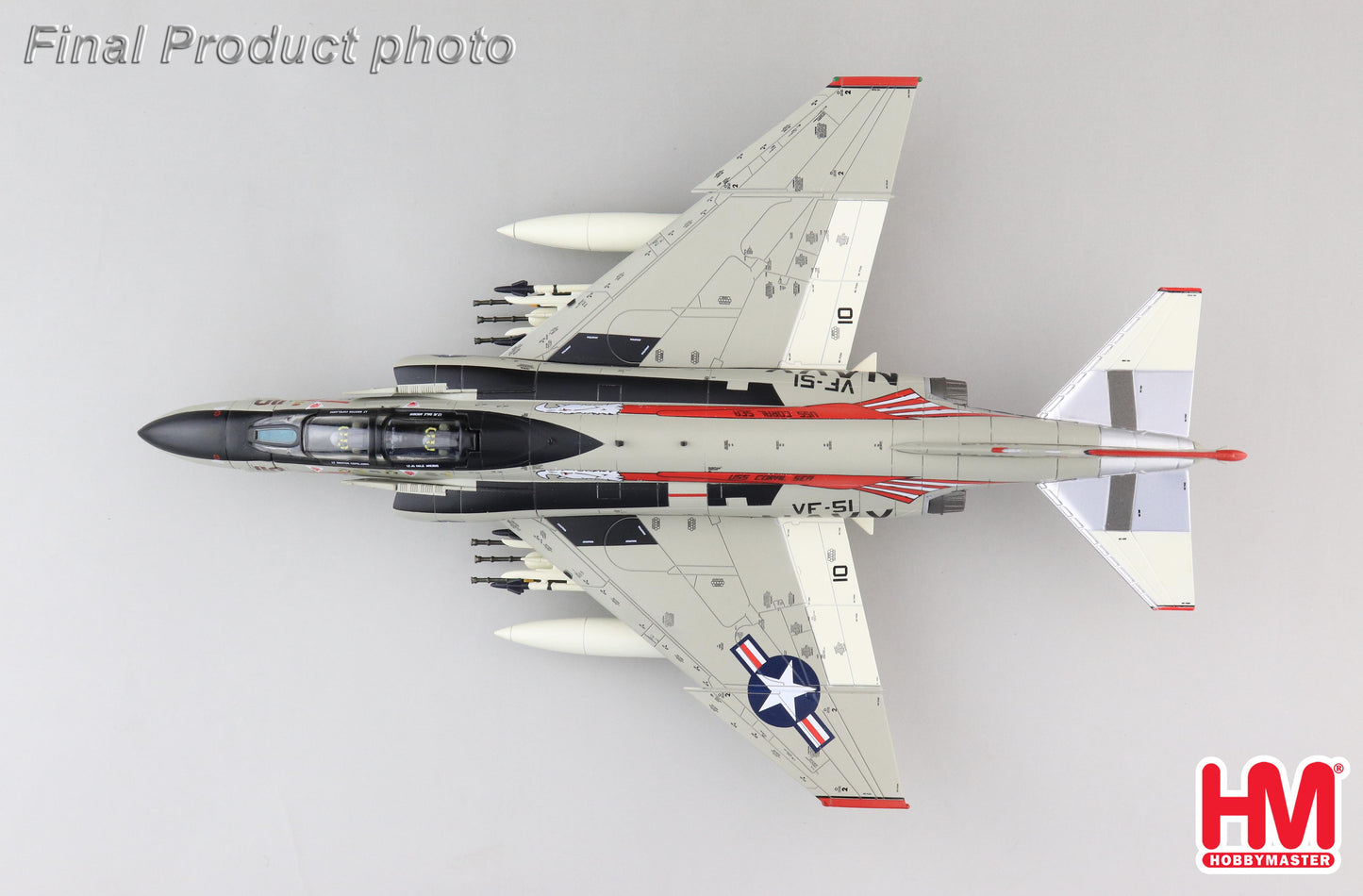 1/72 F-4B "MiG-17 Killer" 151398 VF-51"Screaming Eagles" USS Coral Sea May 1972