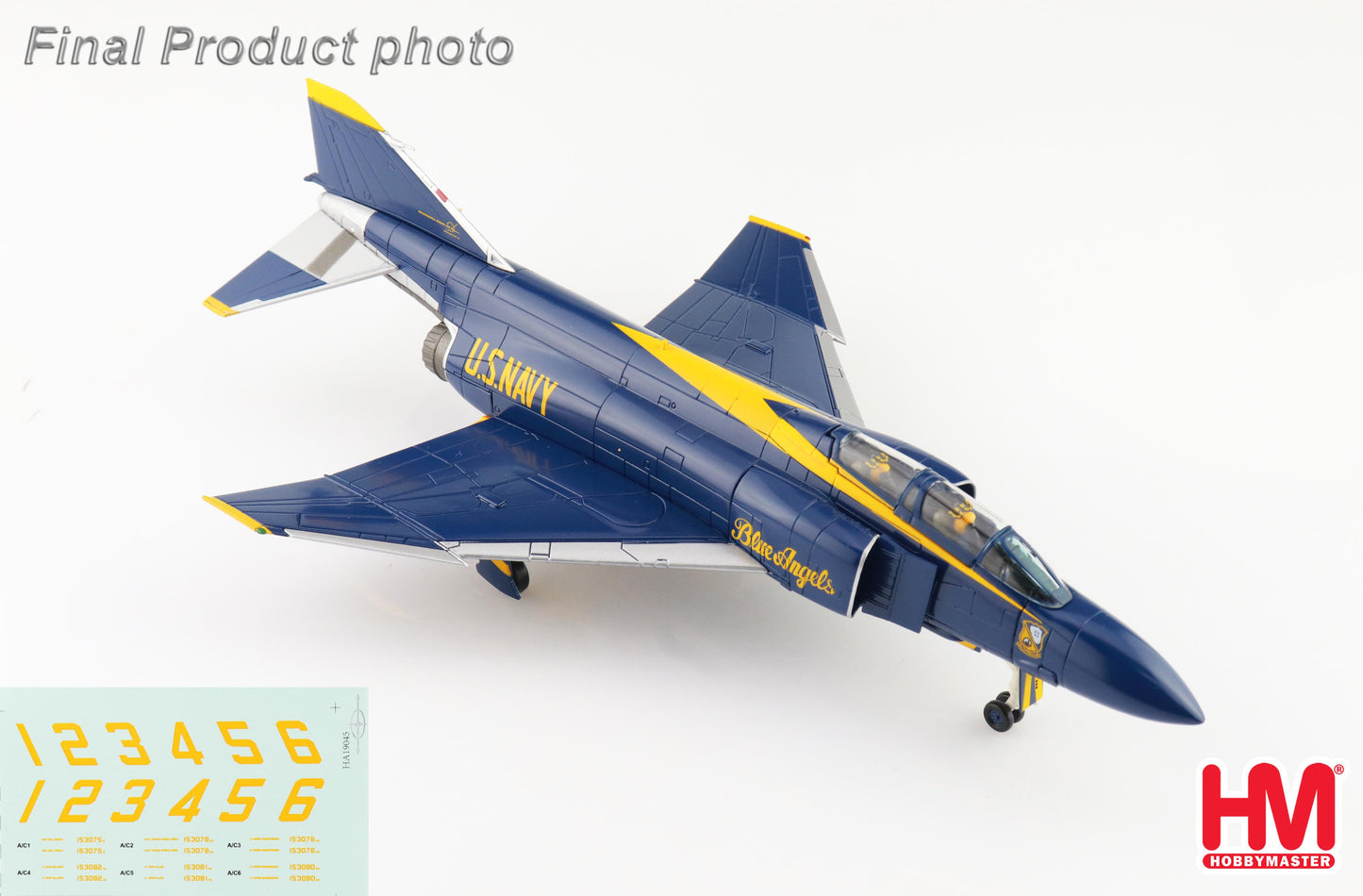 1/72 F-4J Phantom II US Blue Angels 1969 (with Decal for No.1 to No.6 Airplanes)