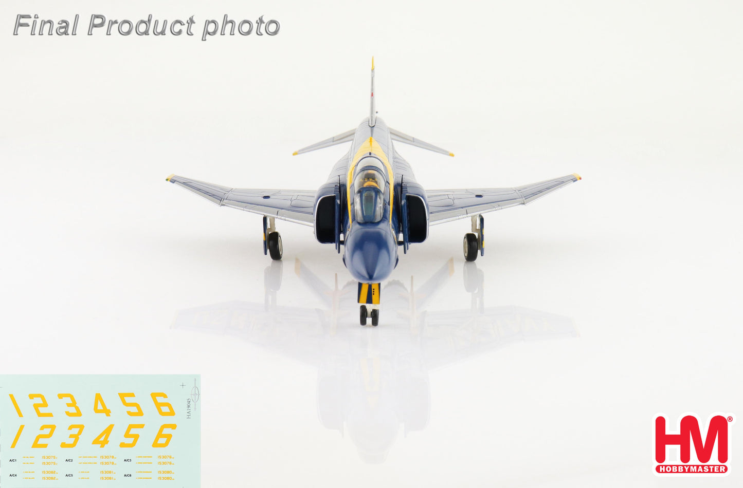1/72 F-4J Phantom II US Blue Angels 1969 (with Decal for No.1 to No.6 Airplanes)