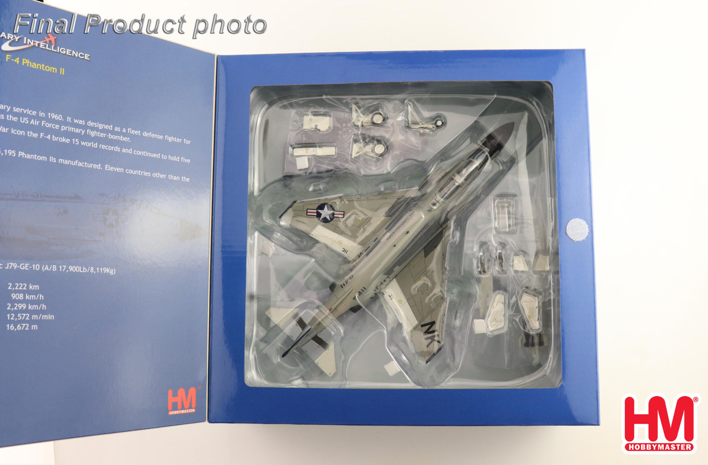 1/72 F-4B Phantom II 149411 VF-143 "Pukin Dogs" USS Constellation 1967