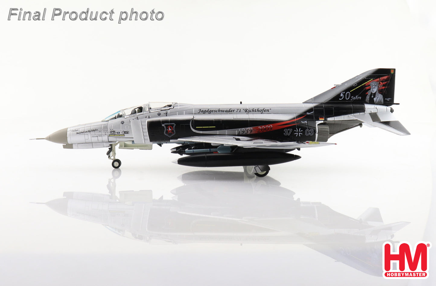 1/72 F-4F Phantom II "JG-71 50th Anniversary" 37+03 Luftwaffe 2009