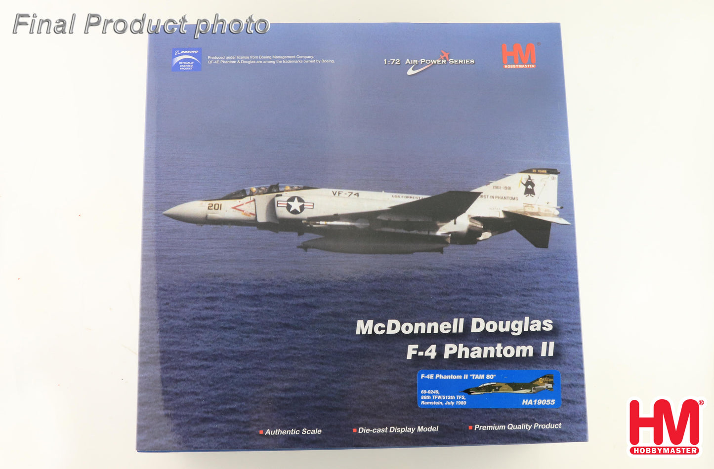 1/72Â F-4E Phantom II "TAM 80" 69-0249 86th TFW/512th TFS Ramstein July 1980