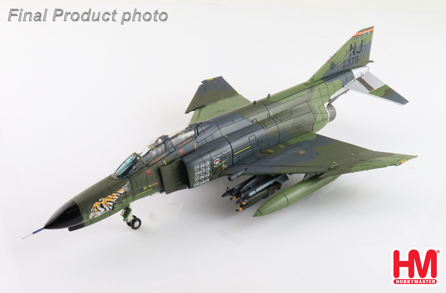 1/72Â F-4E Phantom II 68-0378 108th TFW New Jersey May 1988