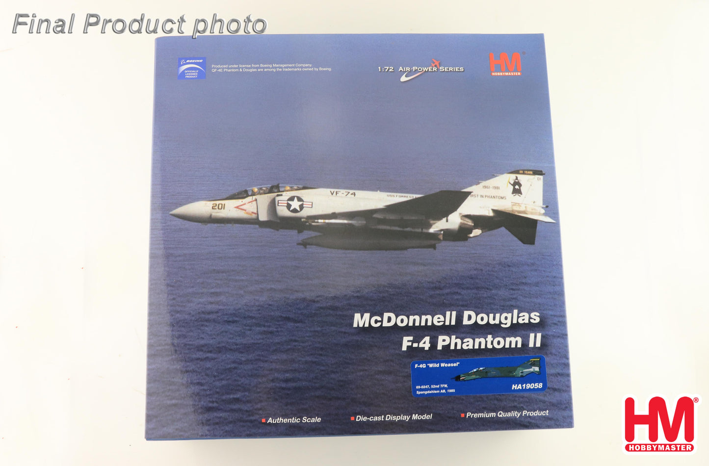 1/72Â F-4G "Wild Weasel" 69-0247 52nd TFW Spangdahlem AB 1985