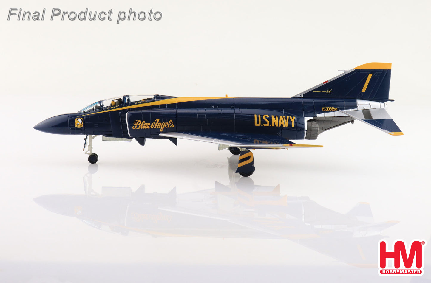 1/72 F-4J Blue Angels "Cdr. Harley Hall" 153812 Cdr Harley Hall & AMHI Guy Giuffrai US Navy 1970 to 1971