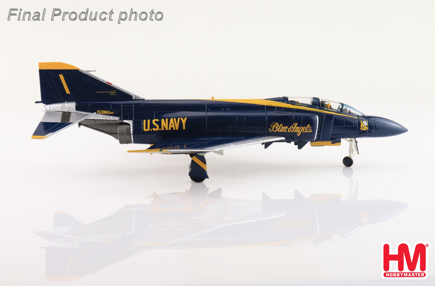 1/72 F-4J Blue Angels "Cdr. Harley Hall" 153812 Cdr Harley Hall & AMHI Guy Giuffrai US Navy 1970 to 1971
