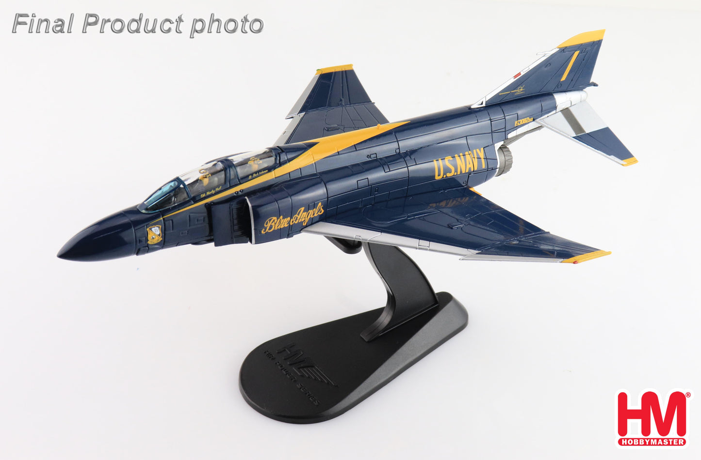 1/72 F-4J Blue Angels "Cdr. Harley Hall" 153812 Cdr Harley Hall & AMHI Guy Giuffrai US Navy 1970 to 1971