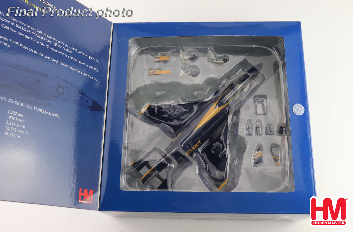 1/72 F-4J Blue Angels "Cdr. Harley Hall" 153812 Cdr Harley Hall & AMHI Guy Giuffrai US Navy 1970 to 1971