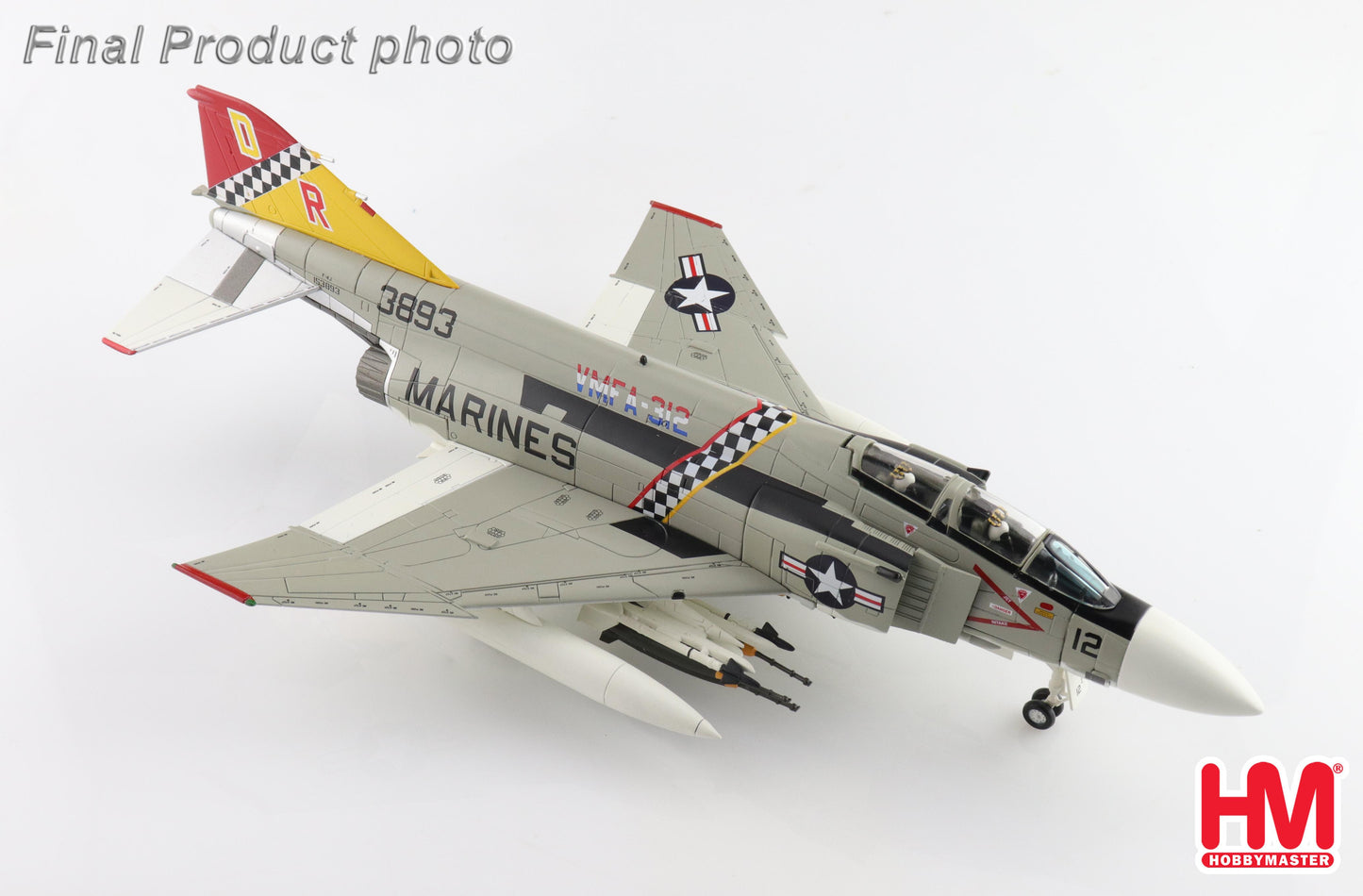 1/72 F-4J Phantom II 153893 VMFA-31 US Marines 1976