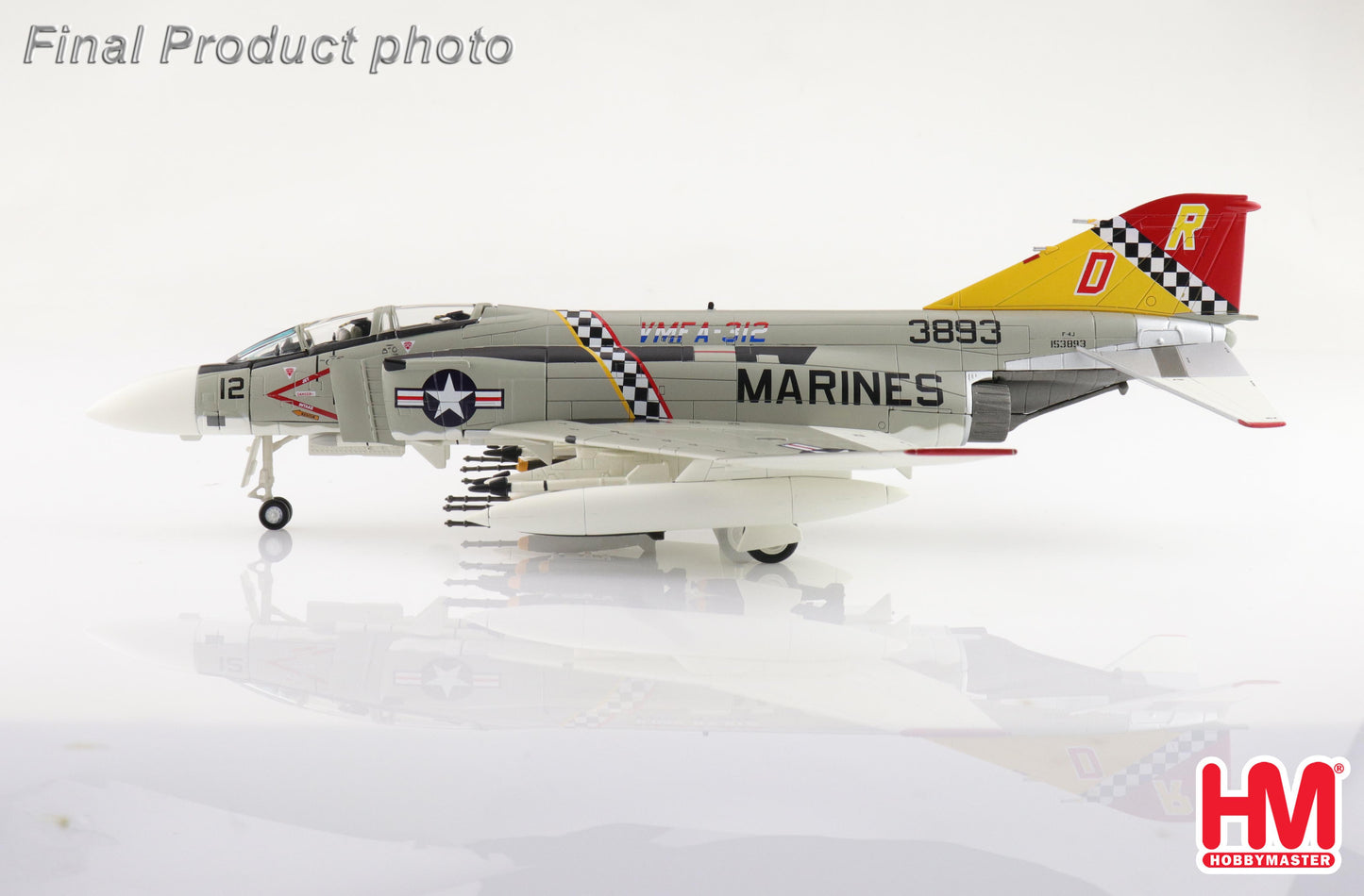 1/72 F-4J Phantom II 153893 VMFA-31 US Marines 1976