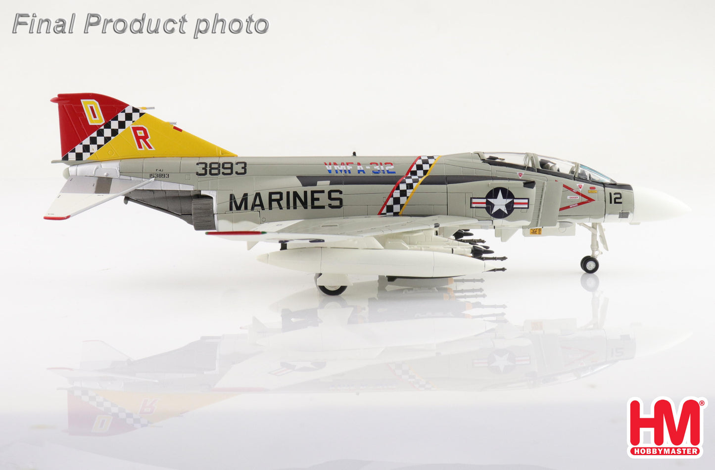 1/72 F-4J Phantom II 153893 VMFA-31 US Marines 1976