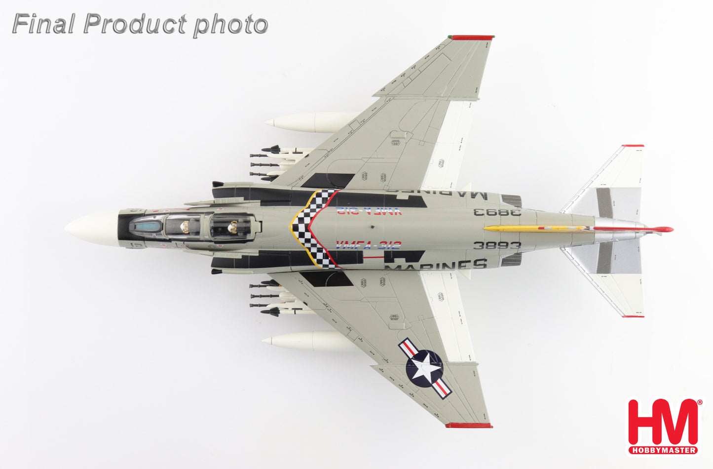 1/72 F-4J Phantom II 153893 VMFA-31 US Marines 1976