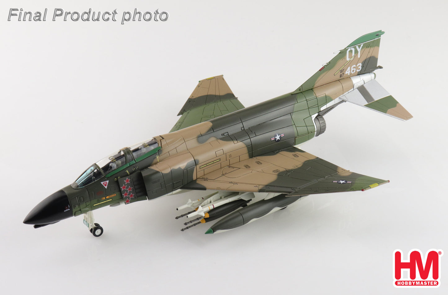 1/72 F-4D Phantom II "MIG Killer" 66-7463 665th TFS 432nd TRW Thailand Oct 1972