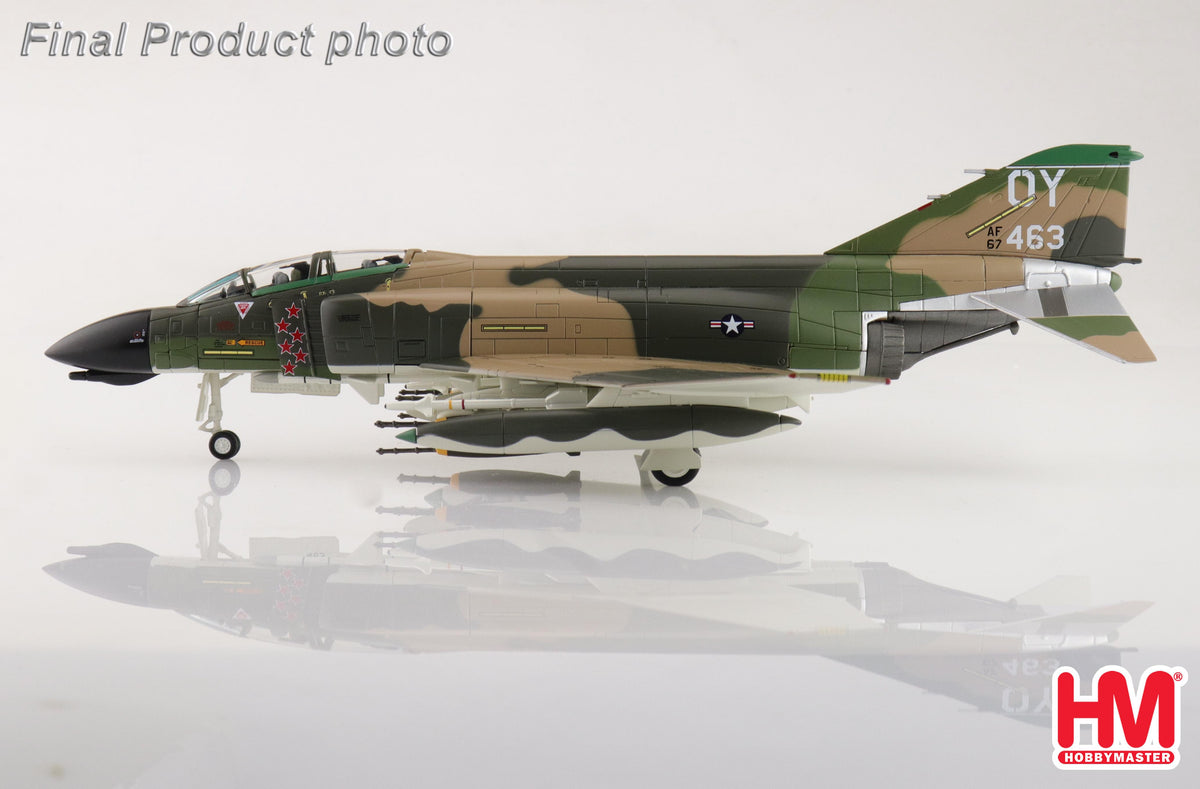 1/72 F-4D Phantom II "MIG Killer" 66-7463 665th TFS 432nd TRW Thailand Oct 1972