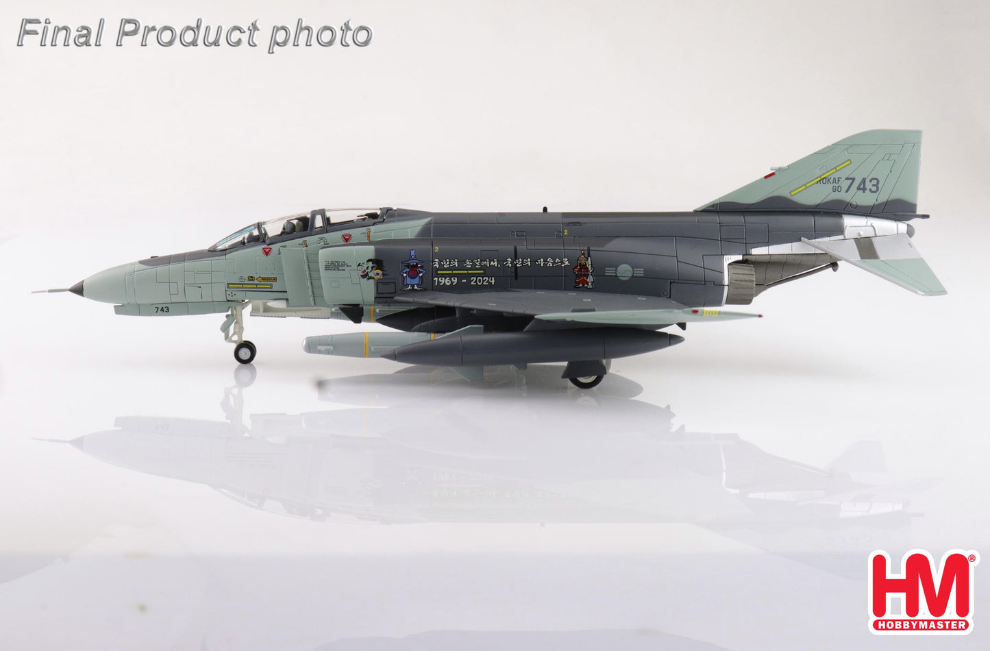 1/72 F-4E "ROKAF Farewell Phantom" 80-743 ROKAF 9th May 2024