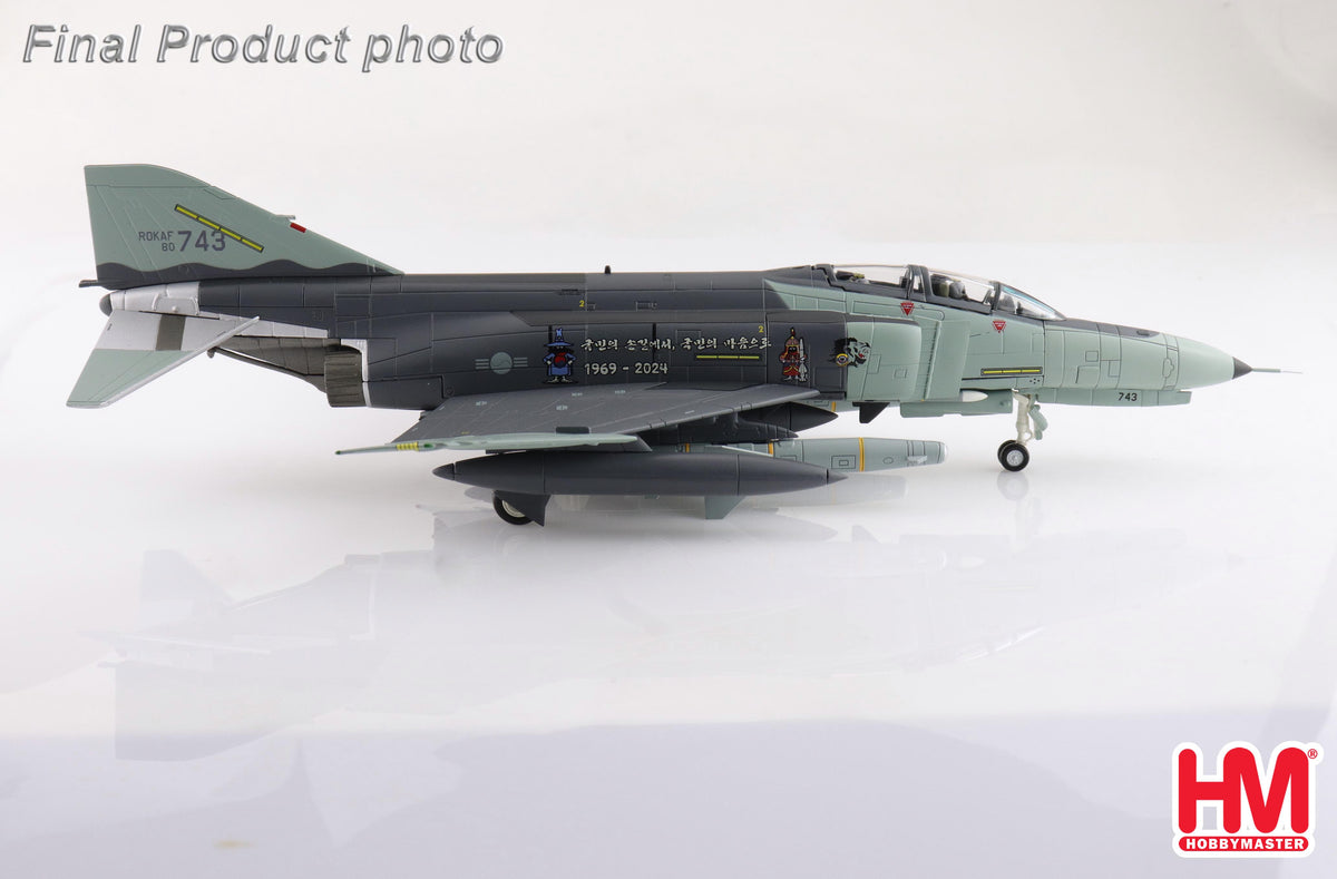 1/72 F-4E "ROKAF Farewell Phantom" 80-743 ROKAF 9th May 2024