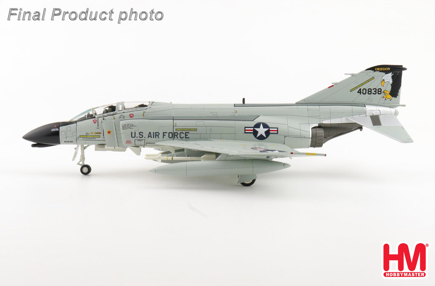 1/72 F-4C "Oregon ANG" 40838 114th TFTS Oregon 1980s