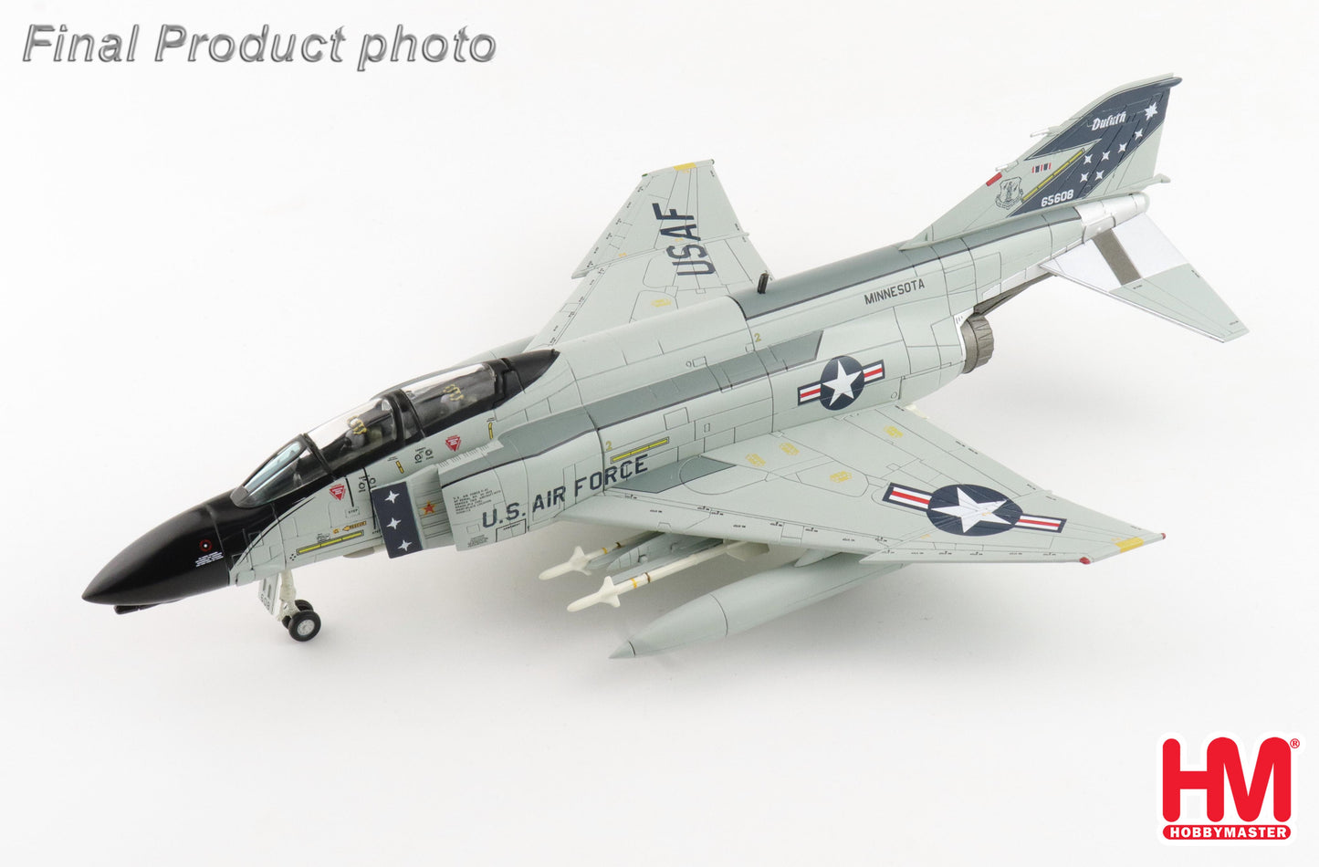 1/72 F-4D "Minnesota ANG" 65608 148th FIG Duluth IAP 1984