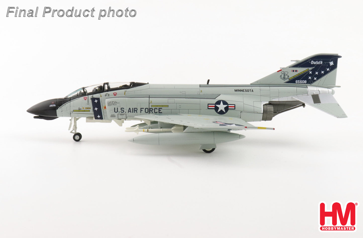 1/72 F-4D "Minnesota ANG" 65608 148th FIG Duluth IAP 1984
