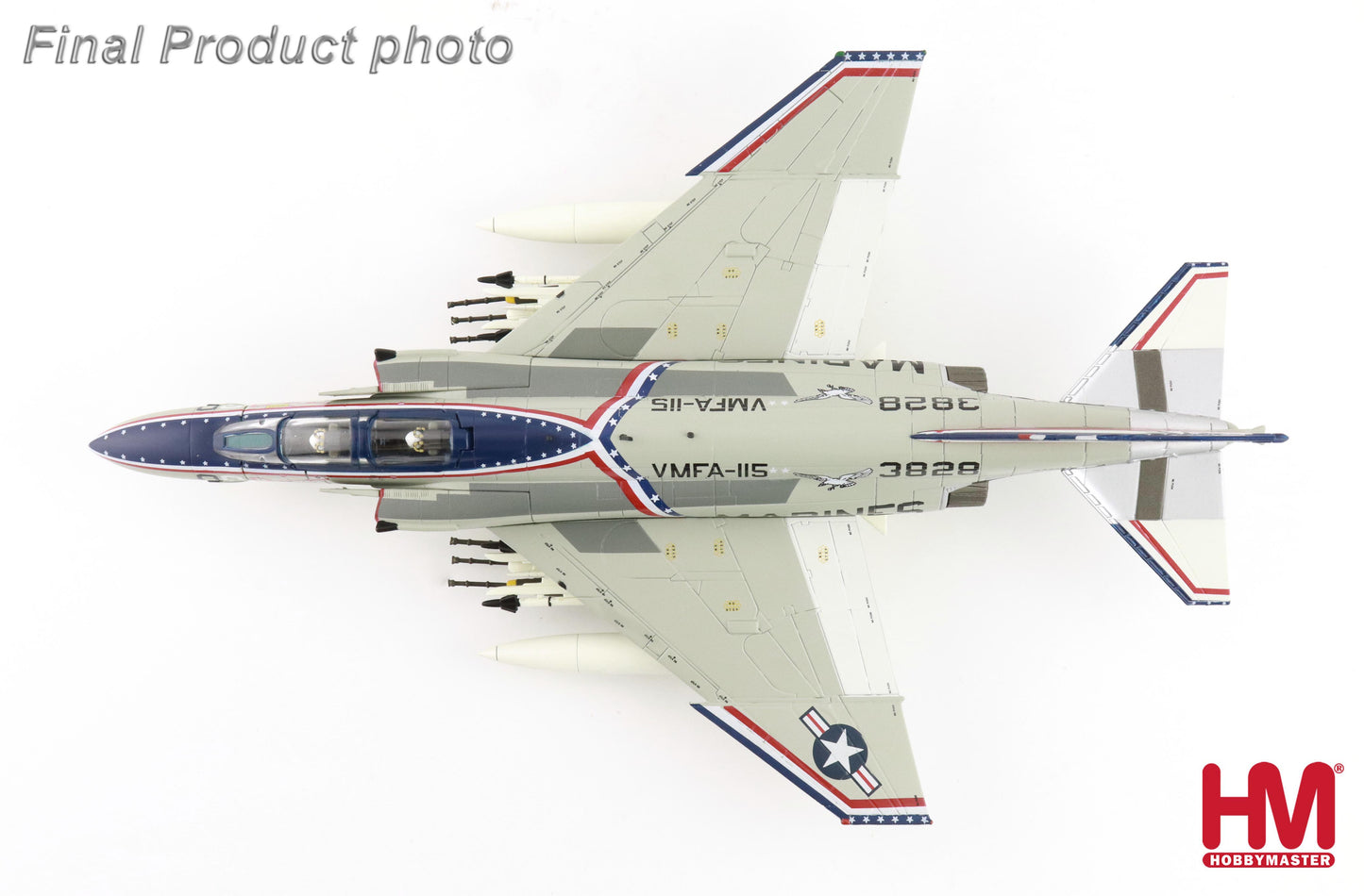 1/72 F-4J Phantom II 153828 US Marines MCAS Iwakuni 1976