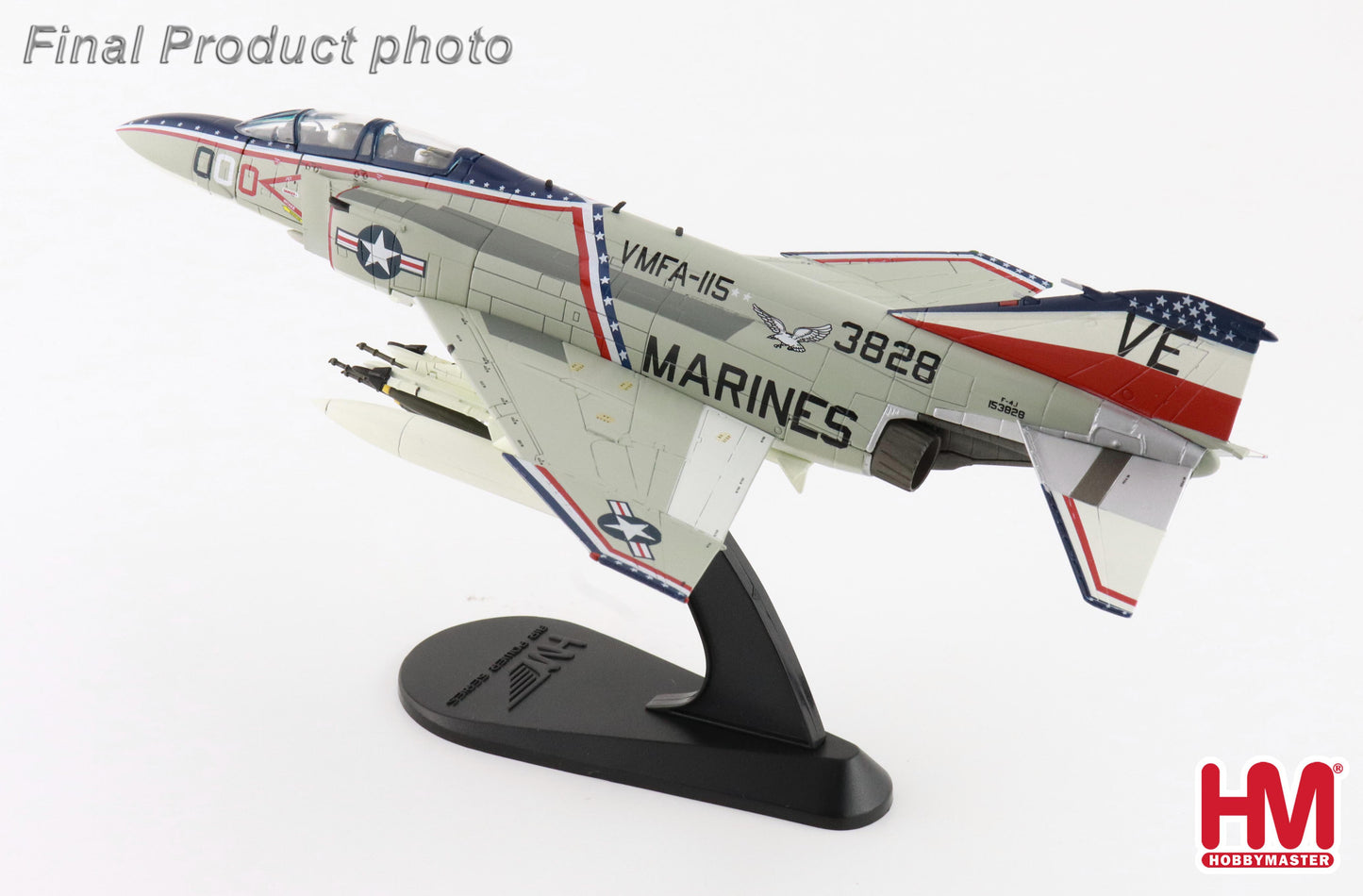 1/72 F-4J Phantom II 153828 US Marines MCAS Iwakuni 1976