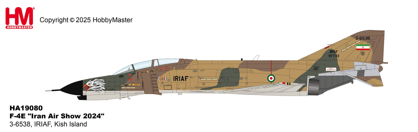 1/72 F-4E "Iran Air Show 2024" 3-6538 IRIAF Kish Island