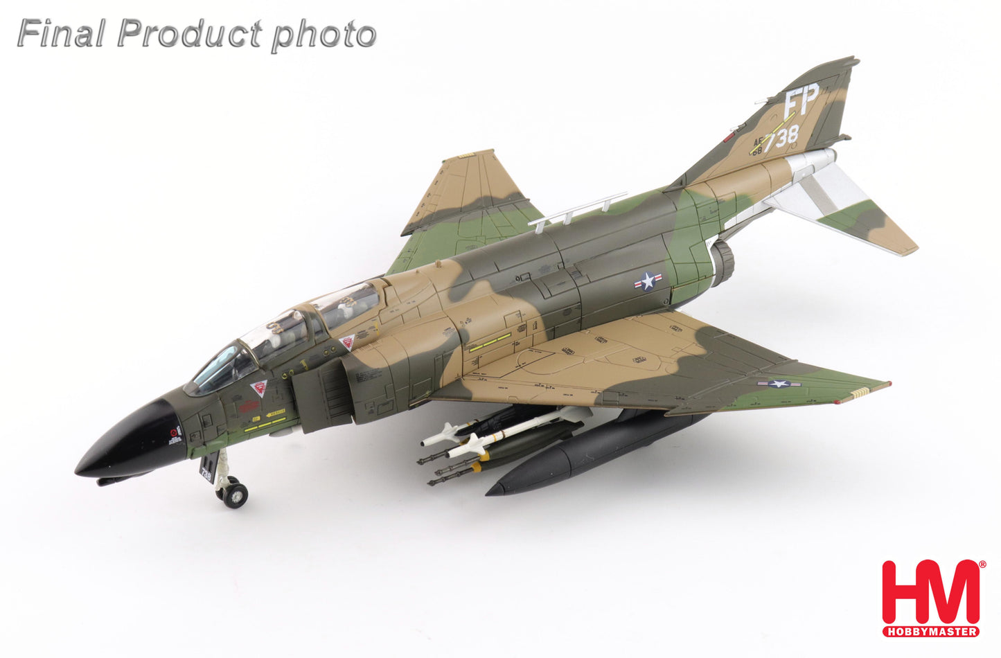 1/72 F-4D Phantom II "Night Owl" 66-8738 497th TFS USAF Ubon Sept 1972