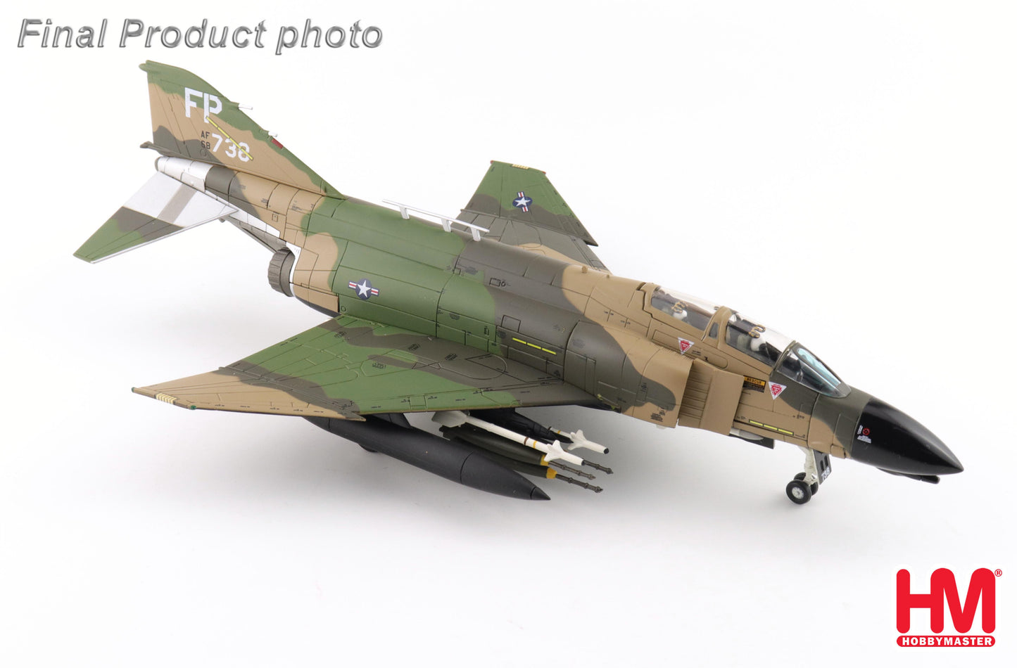 1/72 F-4D Phantom II "Night Owl" 66-8738 497th TFS USAF Ubon Sept 1972