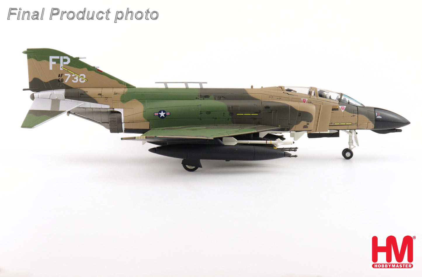 1/72 F-4D Phantom II "Night Owl" 66-8738 497th TFS USAF Ubon Sept 1972