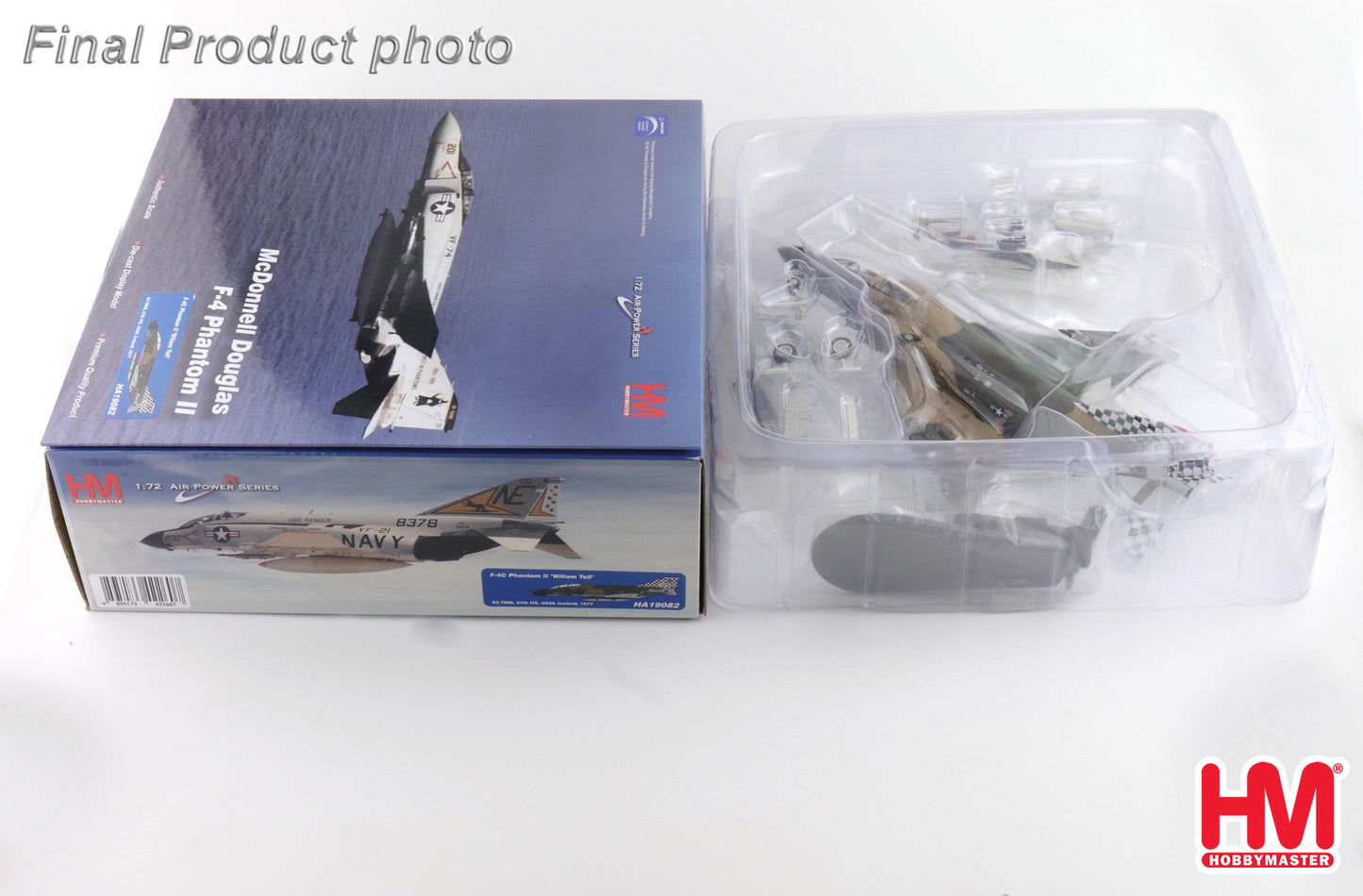 1/72 F-4C Phantom II "Wiliam Tell" 63-7666 57th FIS USAF Iceland 1977