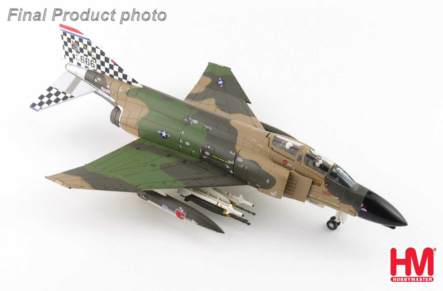 1/72 F-4C Phantom II "Wiliam Tell" 63-7666 57th FIS USAF Iceland 1977
