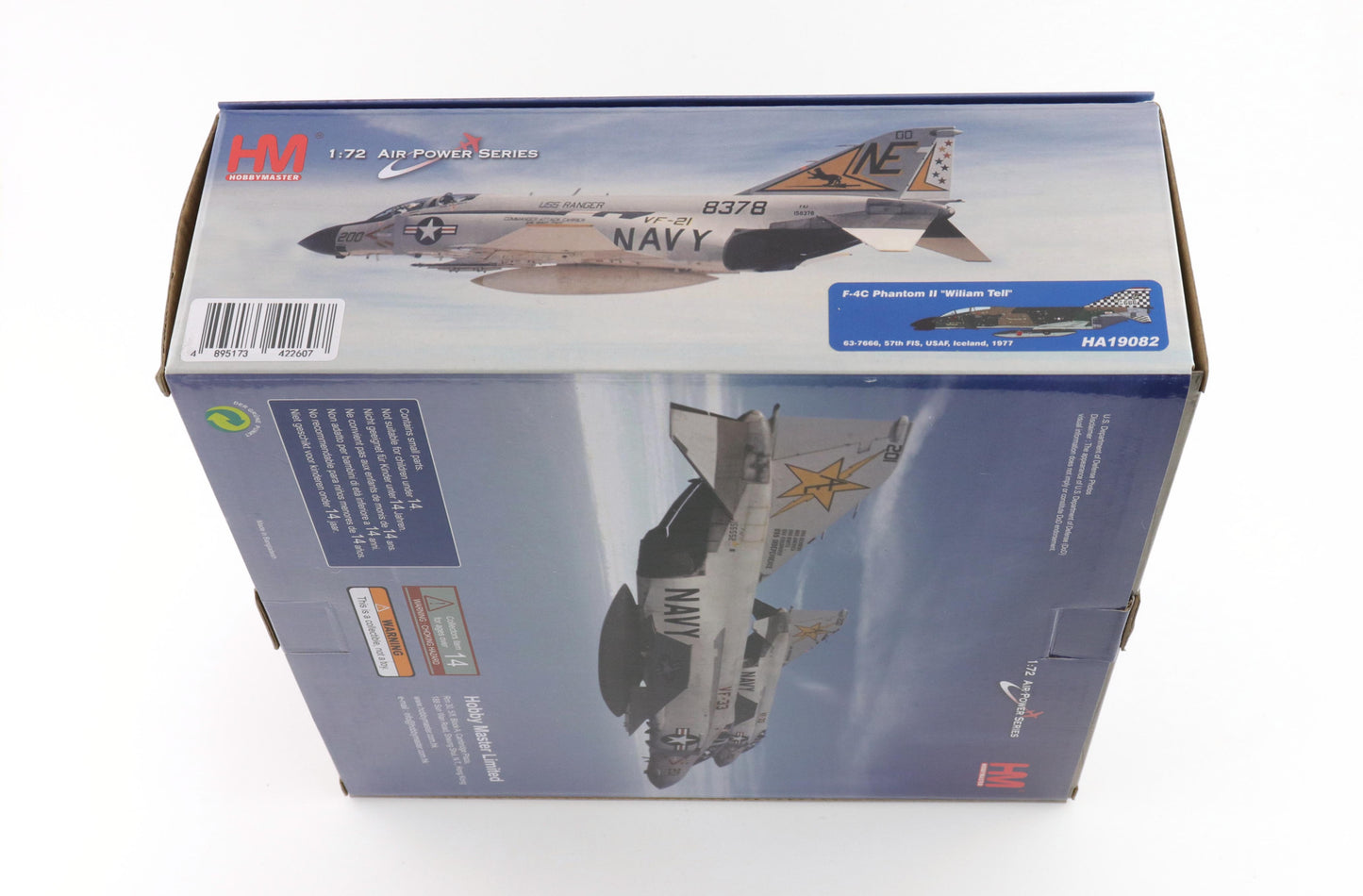 1/72 F-4C Phantom II "Wiliam Tell" 63-7666 57th FIS USAF Iceland 1977