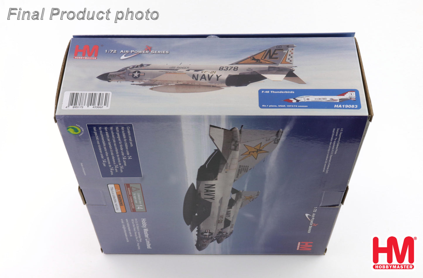 1/72 F-4E Thunderbirds No.1 plane USAF 1973/74 Season
