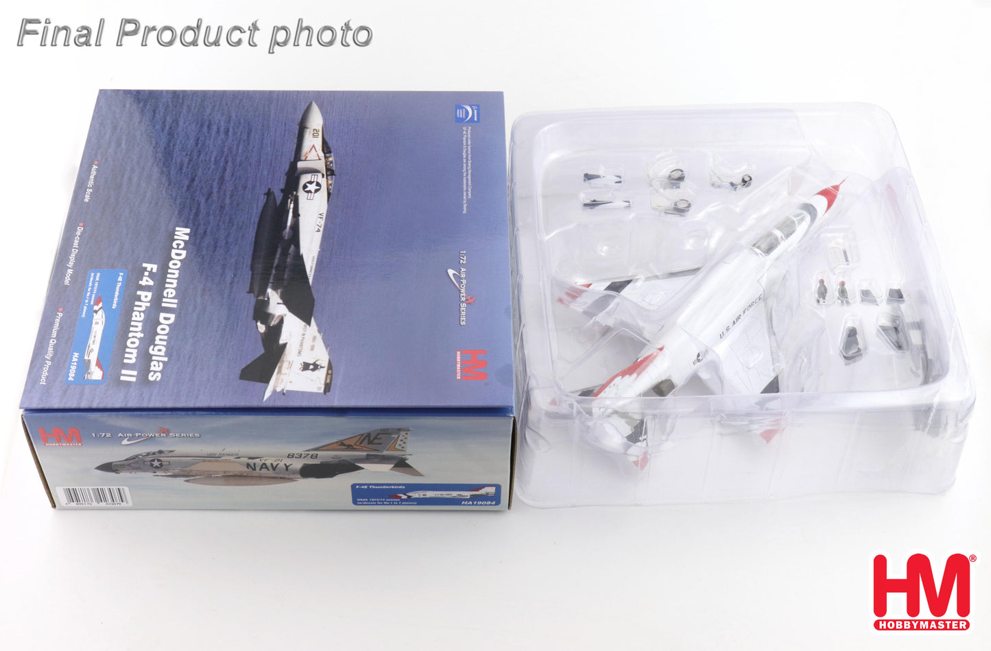 1/72 F-4E Thunderbirds USAF 1973/74 Season (with Decals for No.1 to 7 Planes)