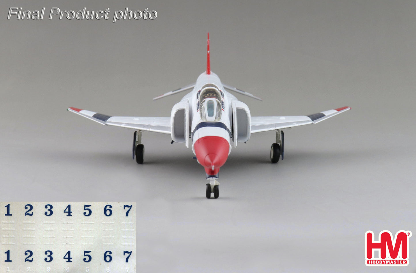 1/72 F-4E Thunderbirds USAF 1973/74 Season (with Decals for No.1 to 7 Planes)
