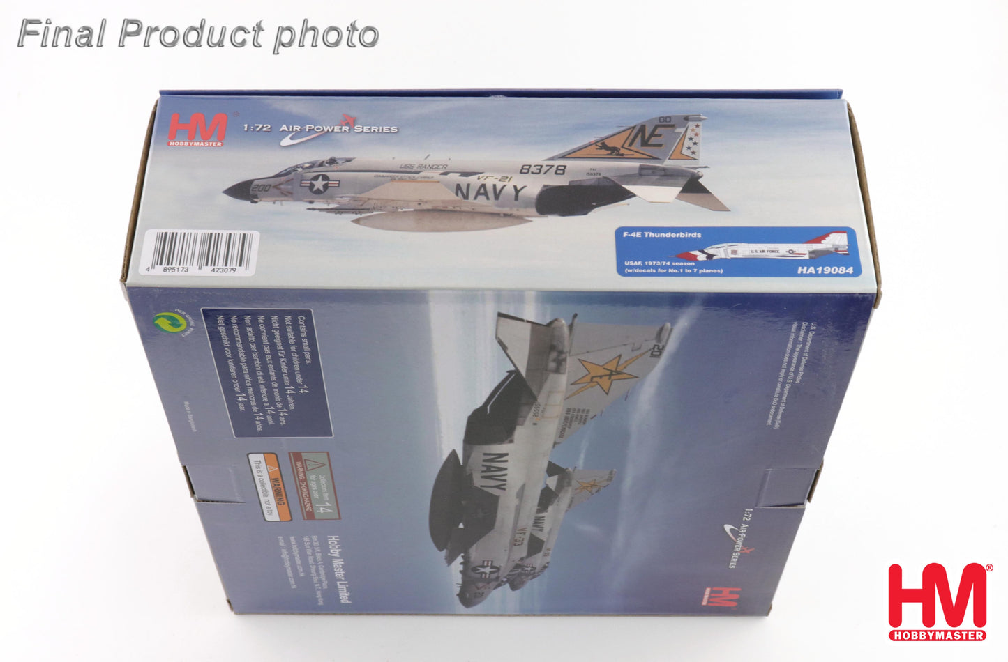 1/72 F-4E Thunderbirds USAF 1973/74 Season (with Decals for No.1 to 7 Planes)