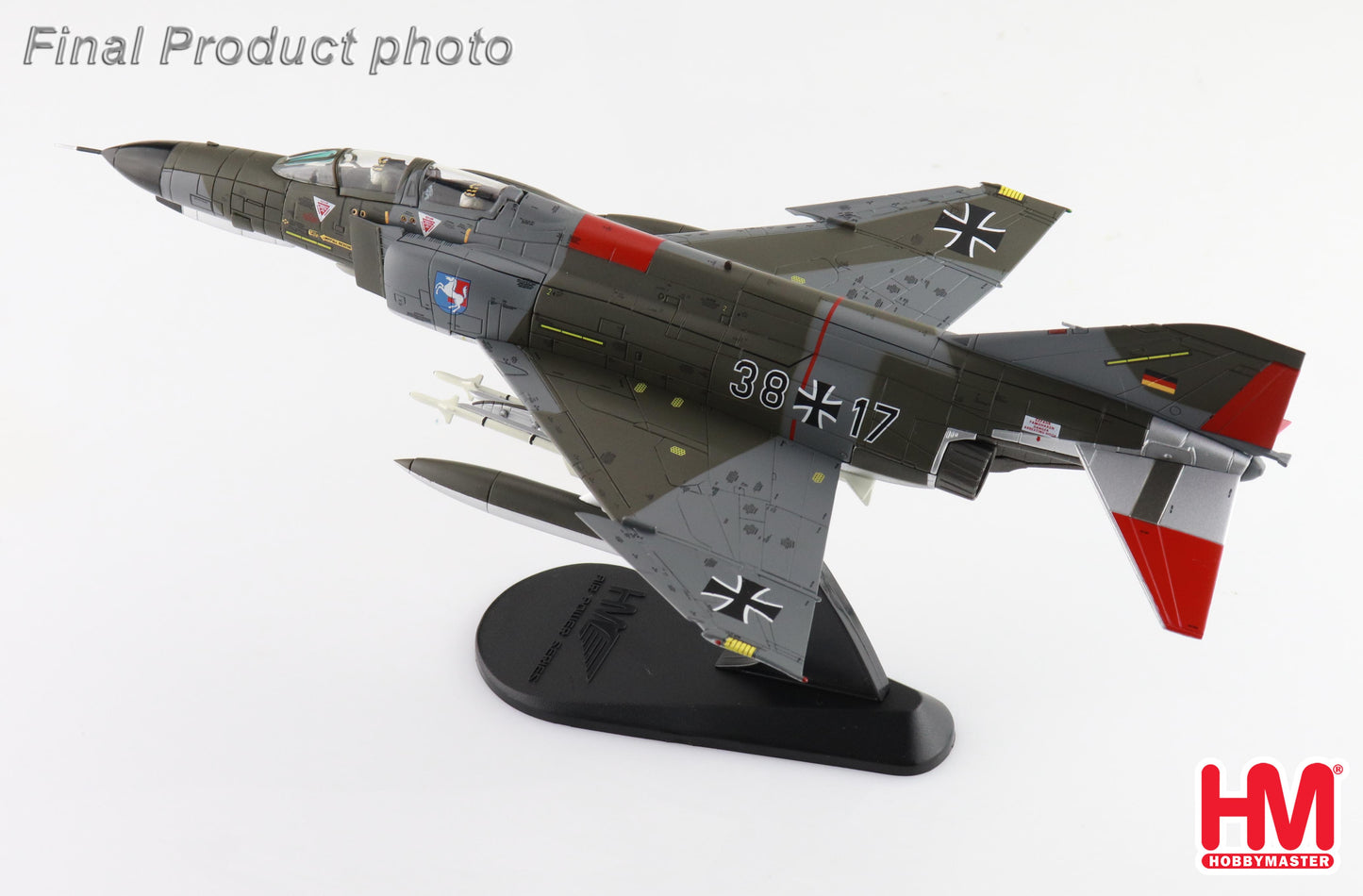 1/72 F-4F Phantom II 38+17 JaboG "Westfalen" 1981