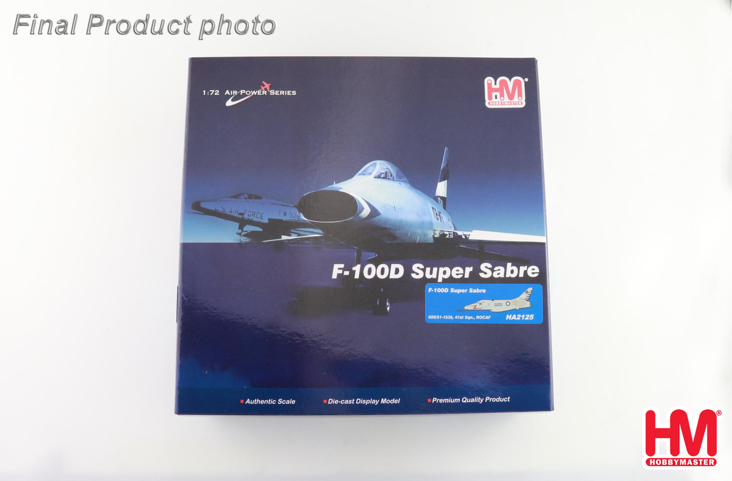 1/72 F-100D Super Sabre 020/51-1535 41st Sqn. ROCAF