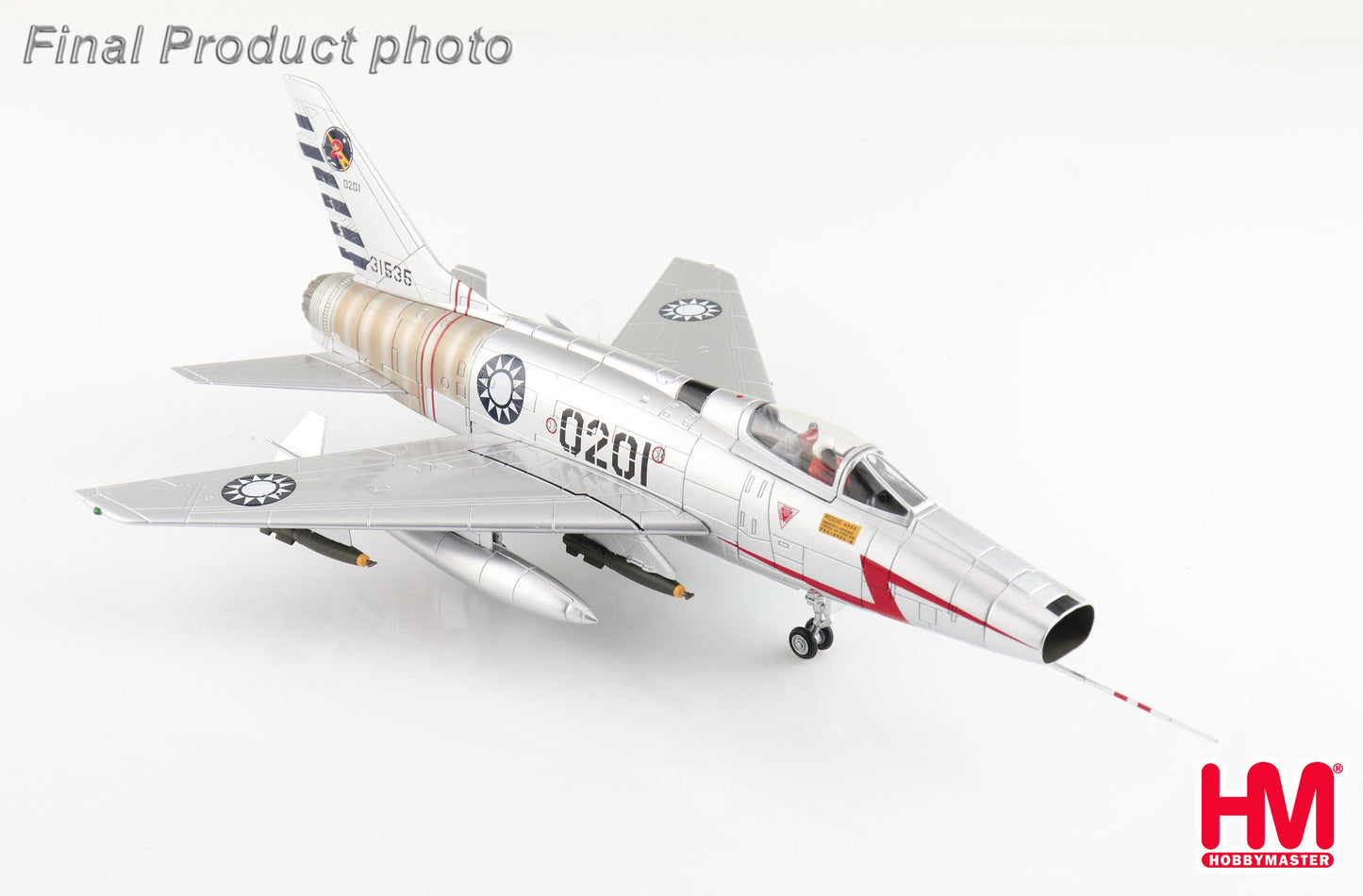 1/72 F-100D Super Sabre 020/51-1535 41st Sqn. ROCAF