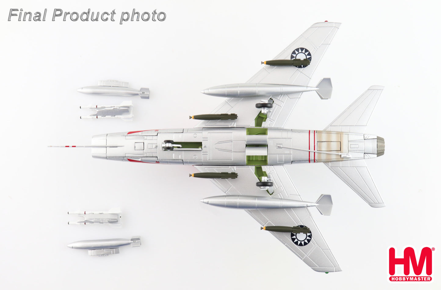 1/72 F-100D Super Sabre 020/51-1535 41st Sqn. ROCAF