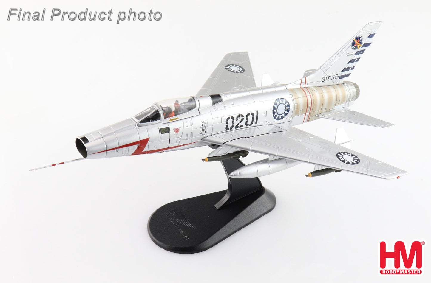 1/72 F-100D Super Sabre 020/51-1535 41st Sqn. ROCAF