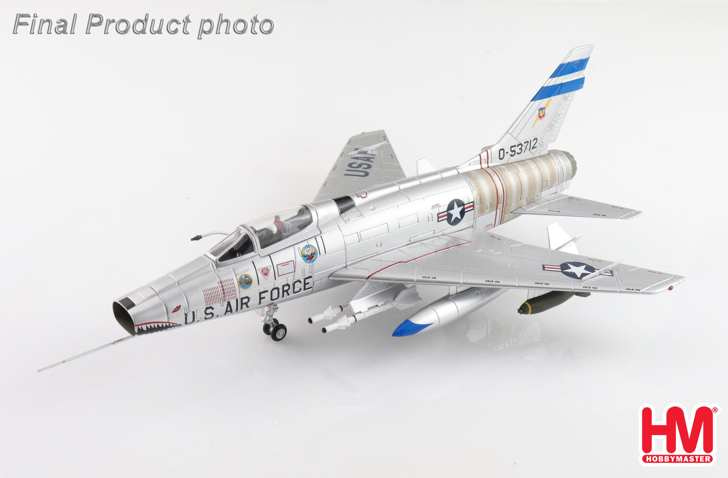 1/72 F-100D Super Sabre 55-3712 307 TFS Bien Hoa AB RVN 1965